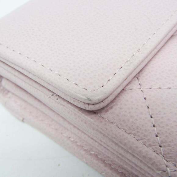 CHANEL Pink Leather Wallet - Picture 10 of 16